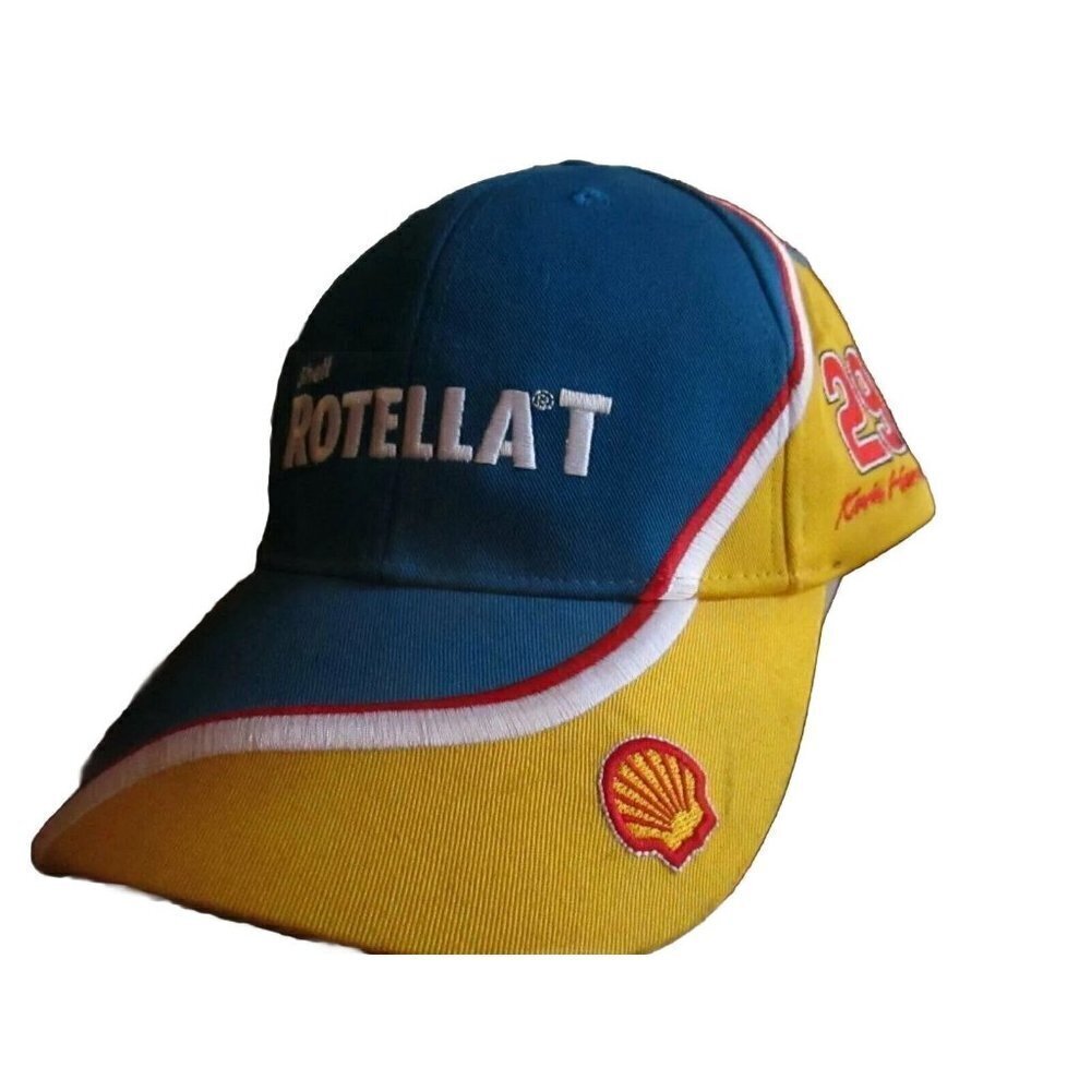 Kevin Harvick # 29 Shell Rotella T Blue & Yellow  RCR Racing Baseball Hat NASCAR